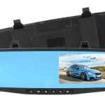 Blackspider BS604DVR Rearview Mirror with DVR and Rear Camera