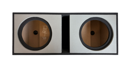 10" Double Slot Port Vinyl Supawood Subwoofer Box