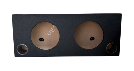 10" Double Port Supawood Subwoofer Box