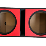 12" Double Slot Port Vinyl Supawood Subwoofer Box