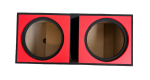 12" Double Slot Port Vinyl Supawood Subwoofer Box