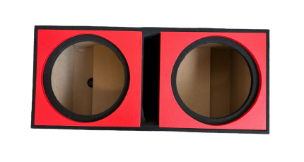 12" Double Slot Port Vinyl Supawood Subwoofer Box