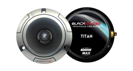 Blackspider Titan 4" 4000W Car Bullet Tweeter