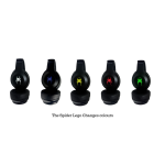 Blackspider BSH10B Black Bluetooth Headphones With RGB Lighting - Image 9