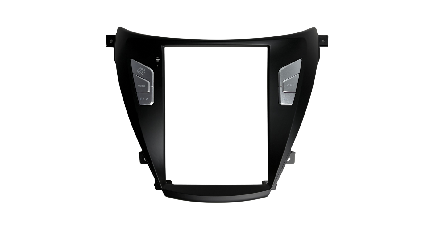 12-873-2 Hyundai Accent 9.7" 2012-2015 Trimplate with SWC Canbus and Harness - Image 1