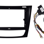 Mercedes Benz E-Class 2002-2008 9" Trimplate with SWC Canbus and Harness