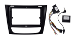 Mercedes Benz E-Class 2002-2008 9" Trimplate with SWC Canbus and Harness