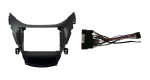 Hyundai Elantra 2012 9" Trimplate with SWC Harness