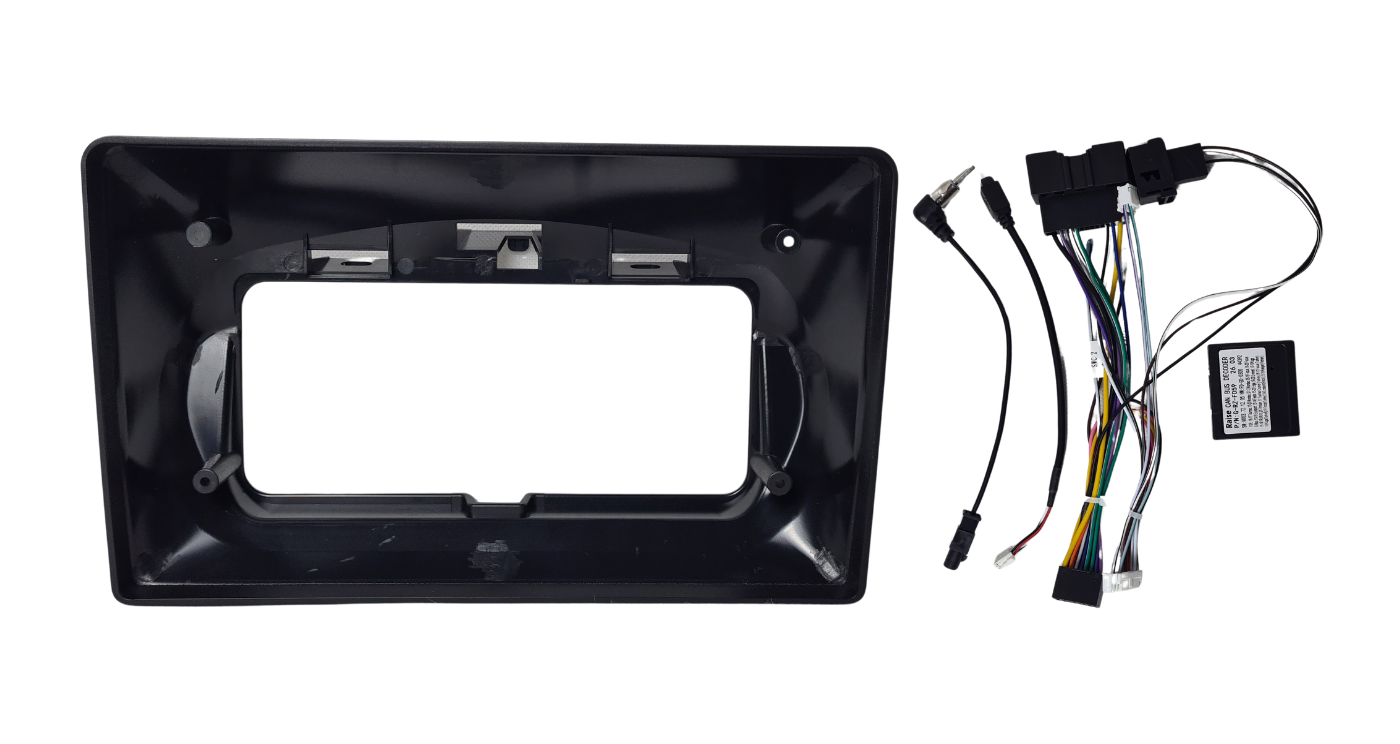 12-947-1 Ford Fiesta 2018+ 10.1" Trimplate with SWC Canbus and Harness - Image 1