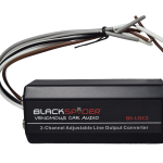 BlackSpider BS-LOC2 2-Channel Adjustable Line Output Converter