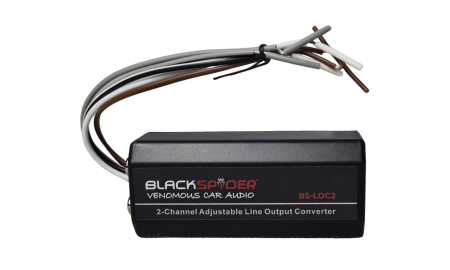 BlackSpider BS-LOC2 2-Channel Adjustable Line Output Converter