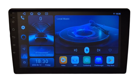 BlackSpider BSNAV9 PRO Apple Carplay Android Auto Radio