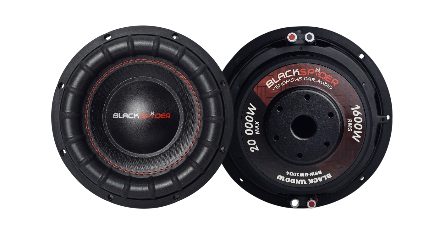 4-1709-1 BlackSpider BSW-BW10D Black Widow 10" 20 000W DVC Subwoofer - Image 1